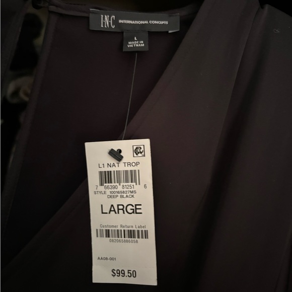 Women’s Black Jumpsuit size L - Picture 4 of 5